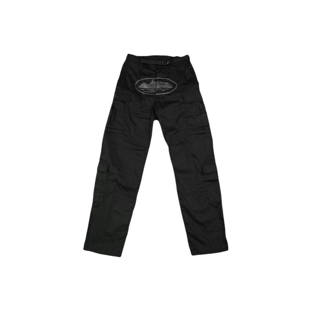 Corteiz Guerillaz Cargo Triple Black