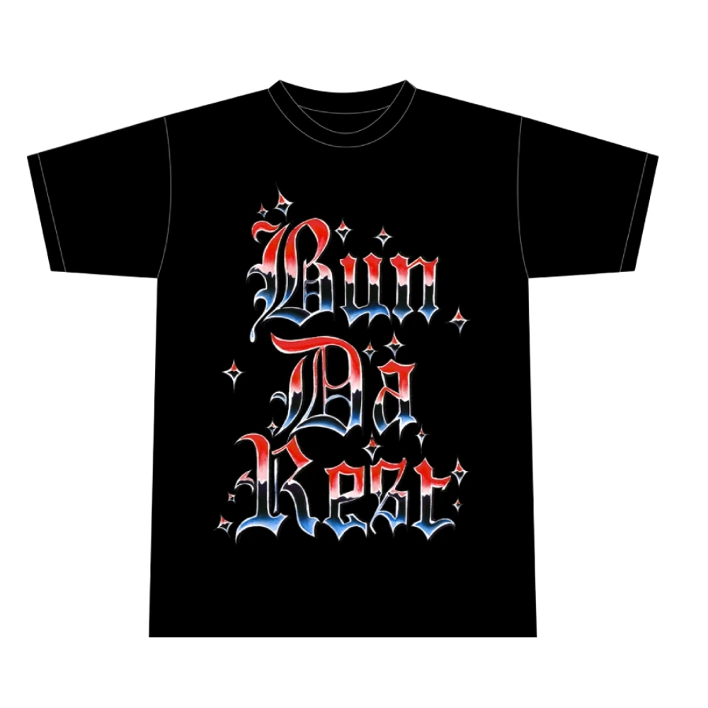 Corteiz Bun Da Rest Royale T-shirt Black