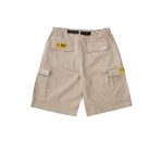 Corteiz Alcatraz Cargo Shorts Beige